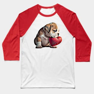 English Bulldog Baseball T-Shirt